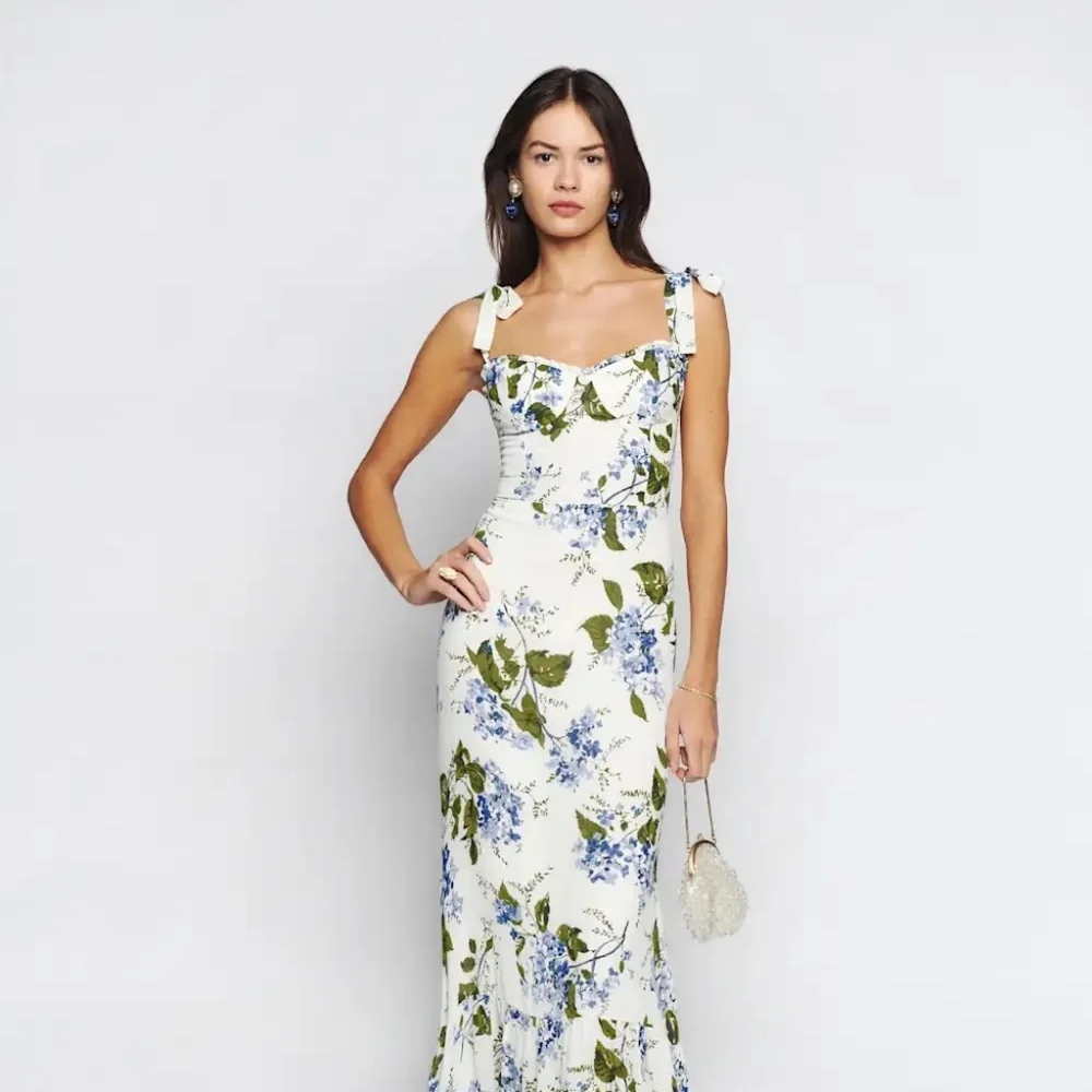 Reformation Jansen Long Dress - Picture 1 of 13
